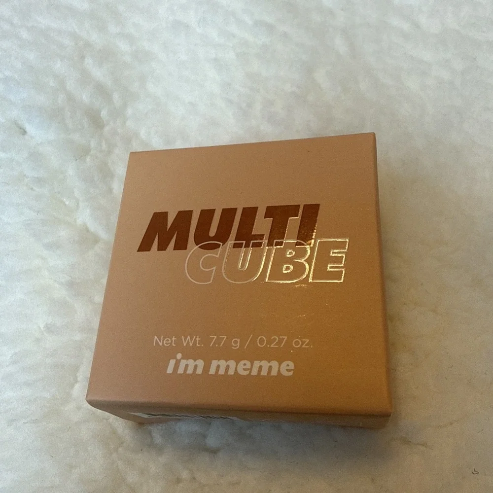 I'M MEME Multi Cube Eyeshadow & Cheek Deep‎ Chocolate Mousse Korean Skincare NEW